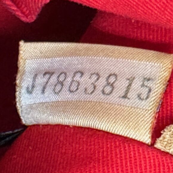 Dooney & Bourke Picnic Ants Canvas Madras Plaid Hobo Bag Purse 9" x 8" x 5"  - R - Picture 13 of 13